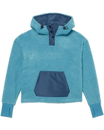 Amazon Essentials Teddy Fleece Pullover Jacket - Blue