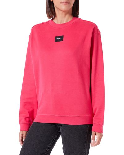 HUGO Demorola_5 Sweatshirt - Pink