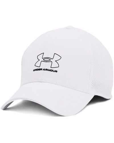 Under Armour Chill Driver Mesh Golf Cap - White