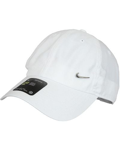 Nike Heritage 86 Metal Swoosh Cap - Weiß