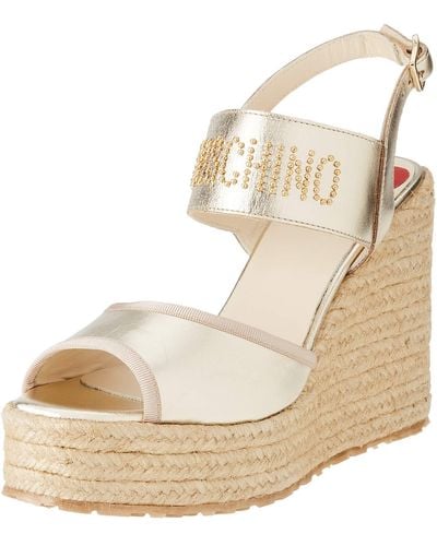 Love Moschino , Sandals, Spring Summer 2021 Collection, Transparent, 5 Uk - Natural