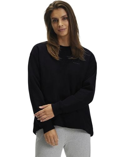 FALKE Sweatshirt Basic Sweat Shirt W PU Baumwolle weich hautfreundlich 1 Stück - Schwarz