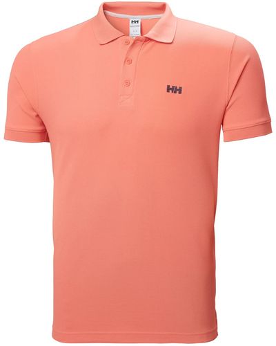 Helly Hansen Driftline Polo Shirt - Pink