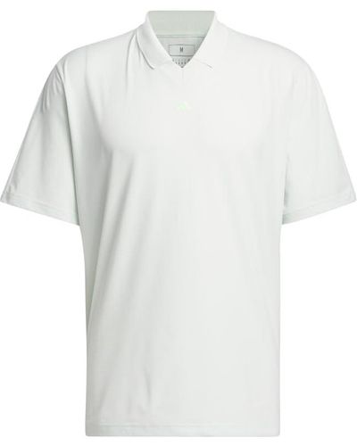 adidas Ultimate365 Sport Twistknit Piqué Polo Shirt Golf - White