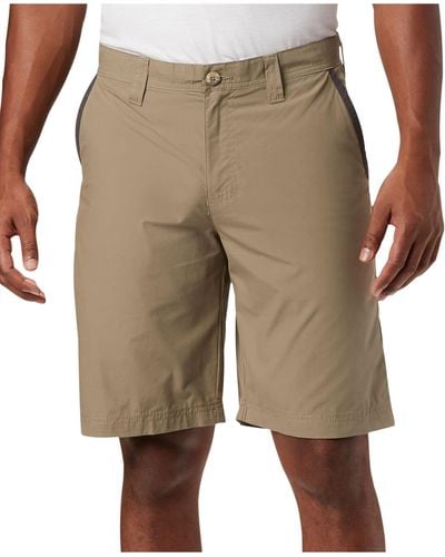 Columbia Washed Out Comfort Stretch Casual Legere Shorts - Natur