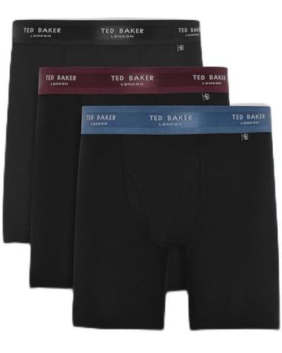 Ted Baker 3-pack Cotton Trunk - Black