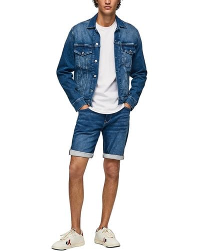 Pepe Jeans Jack Short Shorts - Azul