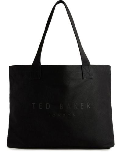 Ted Baker Lukkee Branded Tote Bag - Black