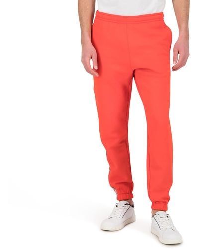 Lacoste XH5072 Pantalones de chándal - Rojo