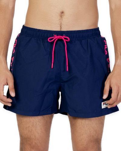 Fila SABUGAL Beach Shorts Costume a Pantaloncino - Blu