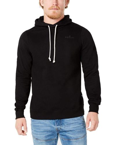 G-Star RAW Korpaz Graphic Hooded Sweat Sweatshirt - Black