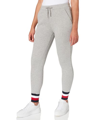 Tommy Hilfiger Tommy Lounge Wear - S Clothes - Presents For - Ladies Jogging Bottoms - Grey - Size