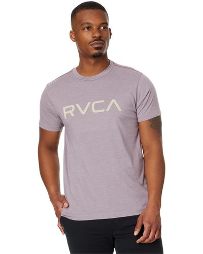 RVCA Big Short Sleeve Tee - Purple