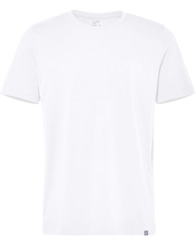CARE OF by PUMA T-Shirt aus Baumwolle mit Rundhalsausschnitt - Weiß