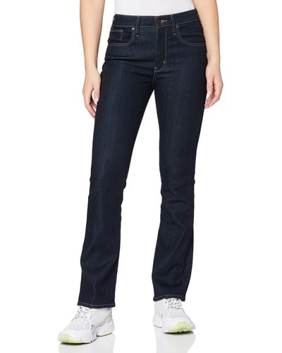 Levi's 725 High Rise Bootcut Jeans Donna - Blu