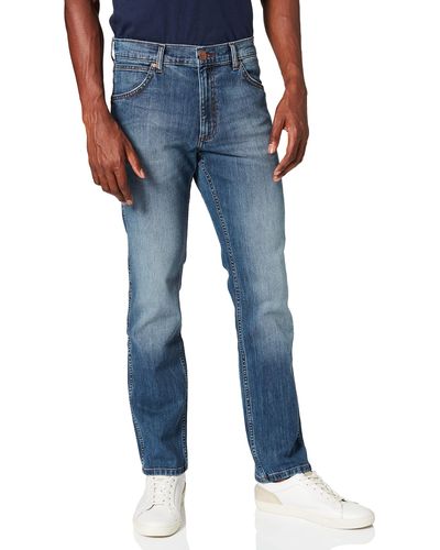 Wrangler Greensboro Water Resistant Jeans - Blau