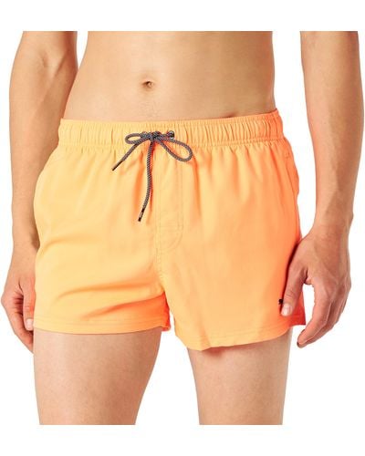 PUMA Short Length Swim Shorts Bermudas - Naranja