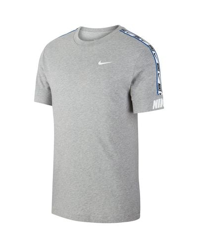 Nike Repeat Crew Neck T-shirt S Grey