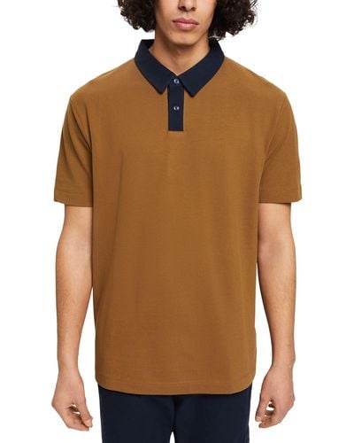 Esprit Collection 023eo2k303 Polo Shirt - Brown