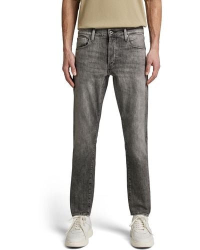 G-Star RAW Jeans 3301 Slim Vaqueros - Gris