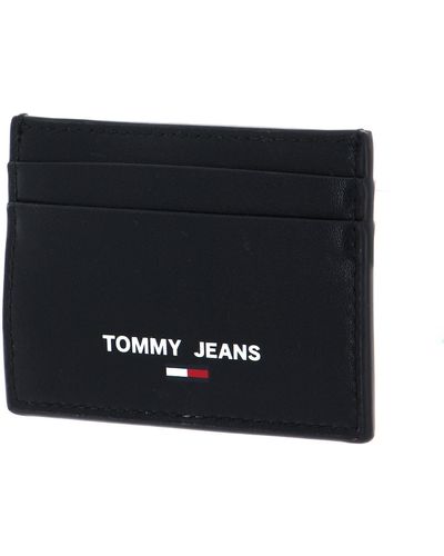 Tommy Hilfiger Tjm Essential Twist Card Holder Black - Zwart