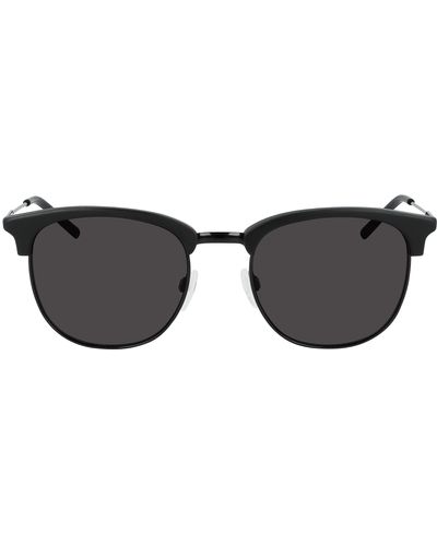 DKNY Dk710s Square Sunglasses - Black
