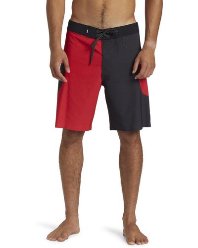Quiksilver Board Shorts For - Board Shorts - - 32 - Red