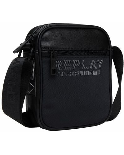 Replay Fm3621 Shoulder Bag - Black
