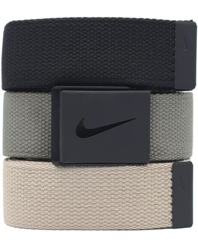 Nike SG -Schnalle mit drei austauschbaren Gürtelgurten - Schwarz
