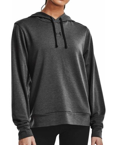 Under Armour Rival Terry Hoodie Sweat-Shirt - Gris