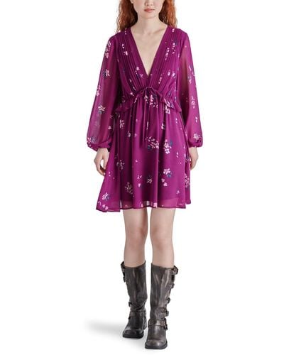 Steve Madden Apparel Rami Dress - Purple