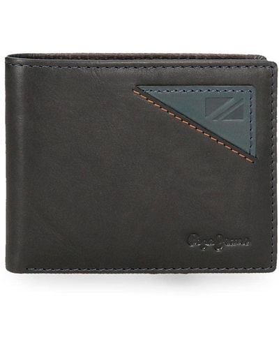 Pepe Jeans Striking Wallet With Card Holder - Black