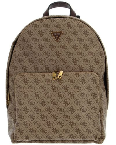Guess Vezzola Eco Backpack Beige/Brown - Marrone