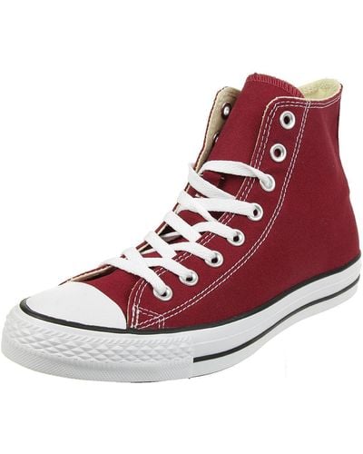 Converse Schuhe Chuck Taylor All Star HI Maroon - Rojo