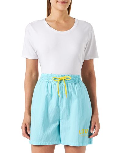 Love Moschino Jogger fit Casual Shorts - Weiß