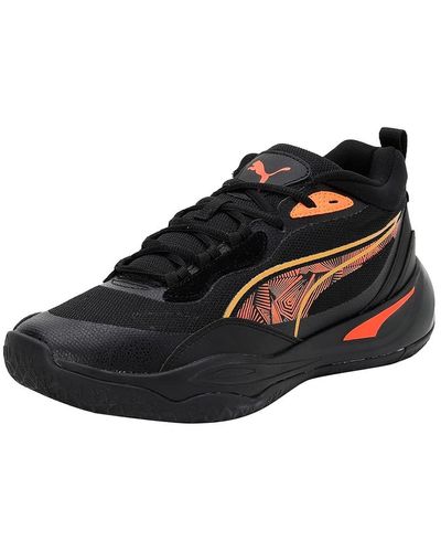 PUMA Playmaker Pro Laser Basketball Shoe - Black