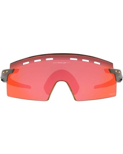 Oakley Oo9235 Encoder Strike Vented Rectangular Sunglasses - Pink