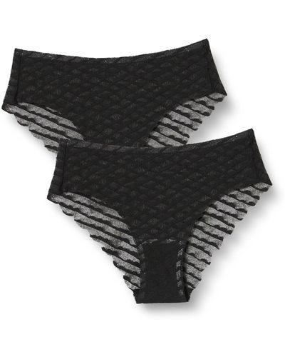Sloggi Zero Lacy H Hipster 2p Underwear - Black