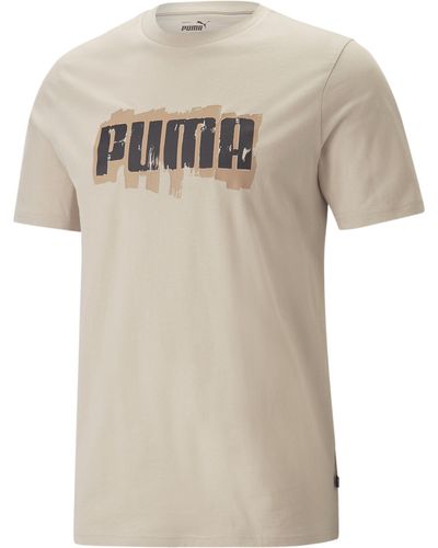 PUMA T-Shirt Graphics Wording T - Neutre