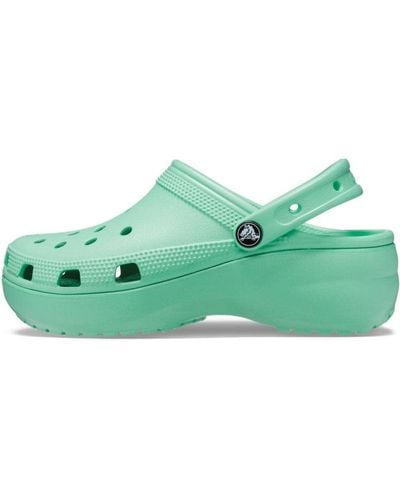Crocs™ Classic Platform Clog - Green
