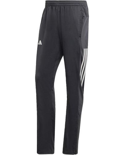 adidas 3-Stripes Knitted Tennis Pants Pantalones - Gris