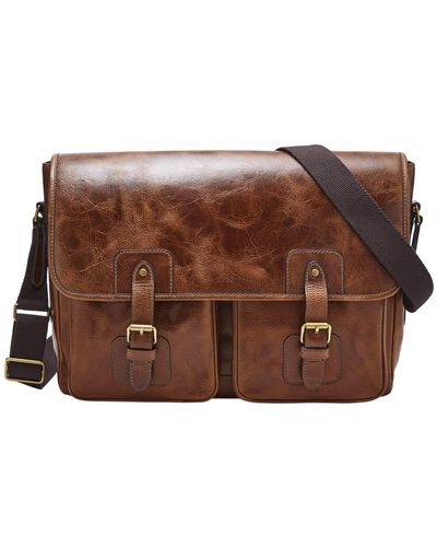 Fossil Greenville Messenger pour homme - Multicolore