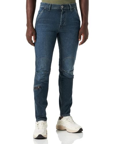 G-Star RAW Pilot 3d Slim Jeans Uomo - Blu