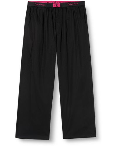 Calvin Klein Slaapbroek Pyjama Bottom - Zwart