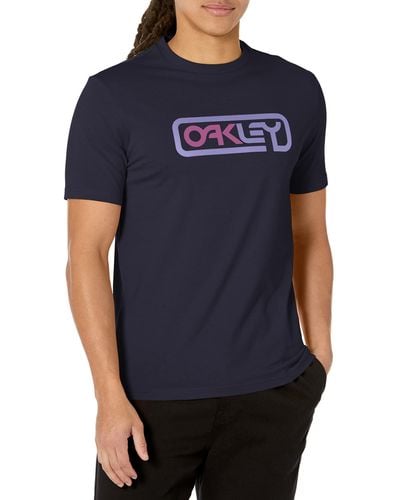 Oakley Maglietta Locked in B1b T-Shirt - Blu