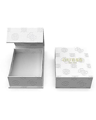 Guess Ring Kollektion from with Love. Schmuck aus 316L Stahl - Grau