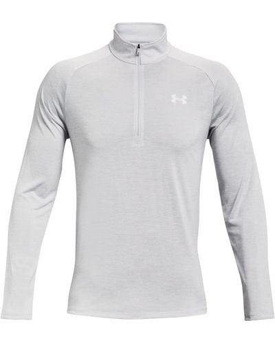 Under Armour Tech 2.0 Veelzijdige Top Met 1/2 Ritssluiting Voor - Grijs