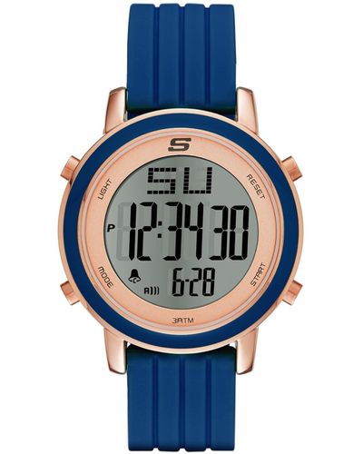 Skechers Westport Digital Chronograph Watch - Blue