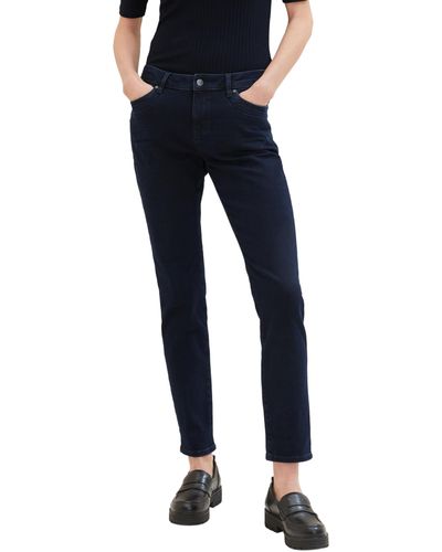 Tom Tailor 1038347 Tapered Relaxed Jeans - Blau