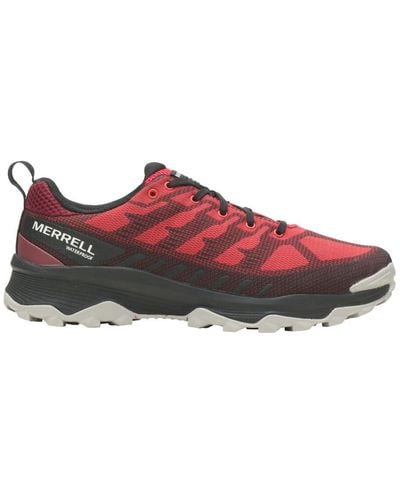Merrell Speed Eco Wp [j037001] Outdoor Shoes Lava/cabernet - Red